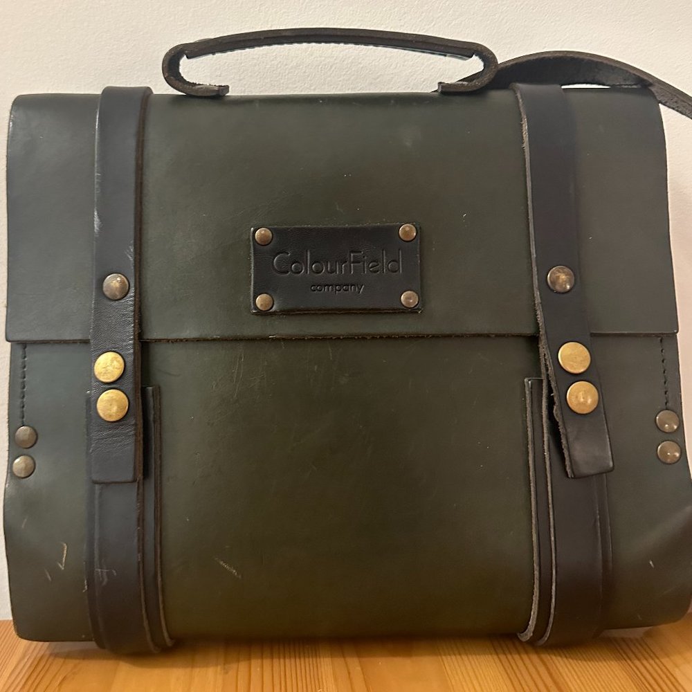 London Leather Satchel Purse Crossbody Backpack | Handmade in Britain